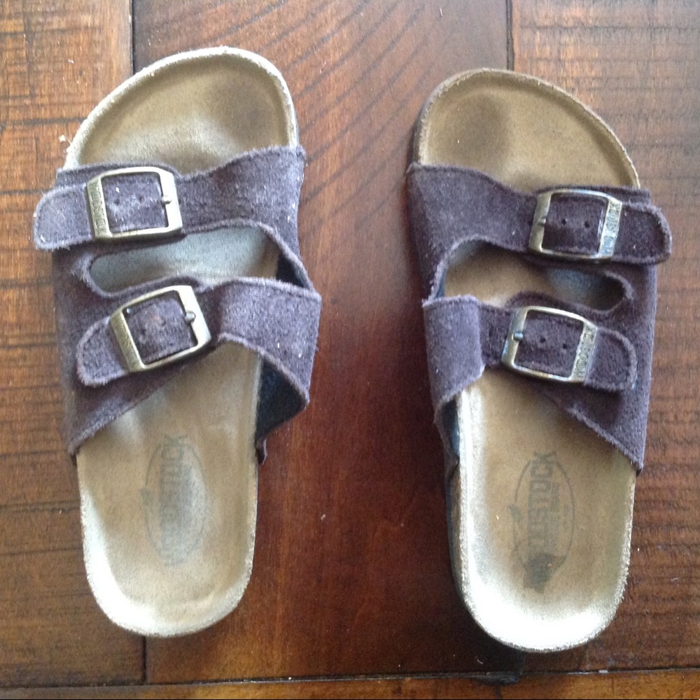 Woodstock Suede Leather sandals